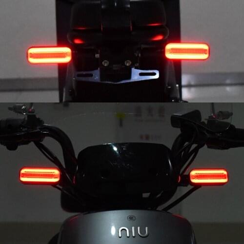 Upgraded for Niu Gova G0 F0 Electric Vehicle Modified Parts Front and Rear Turn Signals