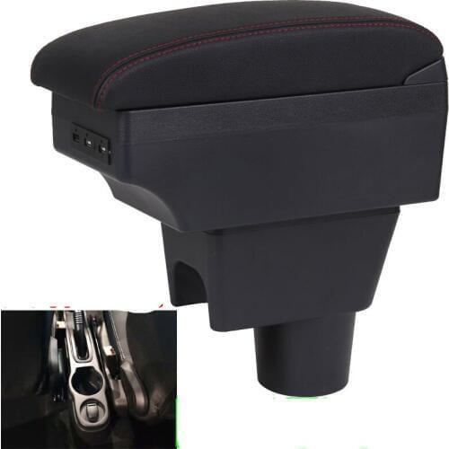 For Nissan Terrano 3 armrest box universal car BRV center console modification accessories with USB