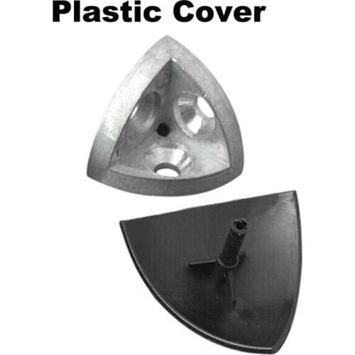 Concealed 3-way corner connector 3-dimensional bracket 2020 EU standard 20/30/40/45 series Arc Aluminum Profile parts with cover