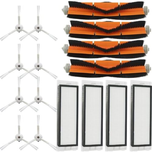 FOR HEPA Filter Side Brush Main Brush for Xiaomi MI Robot Vacuum 2 Roborock S50 S51 T4 P5 T6 T7 T7 PRO Vacuum Cleaner Parts