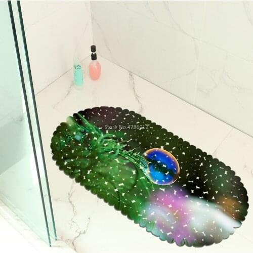 Green Planting Diagram Balcony Bathroom Mat Hydrophobic Anti-skid Door Mat Swimming Pool Public Place Non-slip Mat