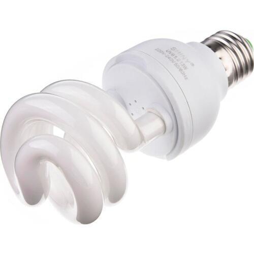 1pc E27 UVB Lamp Calcium Supplement Light Bulb 220V 13W 130 x 55mm For Reptiles Tortoise