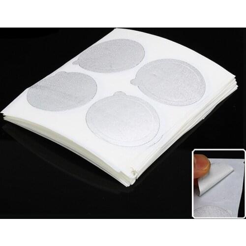 100Pcs Disposable Capsule Coffee Cup Filter Paper Self-adhesive Sealing Film For Automatic Coffee Machine Food Package Supplies