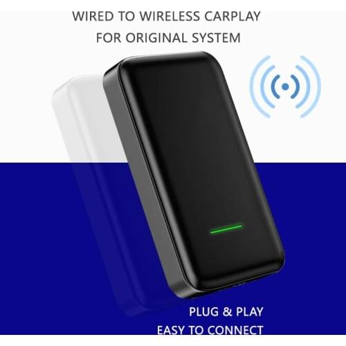 CarPlay Wired to Wireless Adapter Bluetooth for Benz C GLC AMG E GLE GLA B S V Class Kit Conversion Box