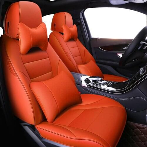 ZHOUSHENGLEE Custom Car Seat Covers for Dodge Caliber Avenger Journey challenger Automobiles Seat Covers car accessories