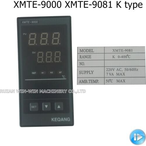 XMTE-9000 XMTE-9081 K type digital temperature controller for bag making machine