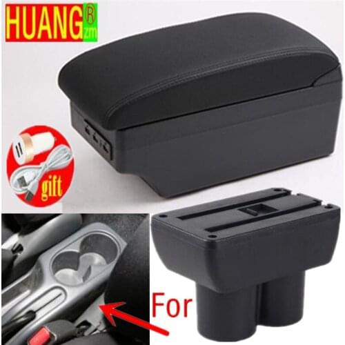 For Suzuki Jimny Armrest box Interior Parts special Retrofit parts Car Armrest Center Storage box USB 2007-2015