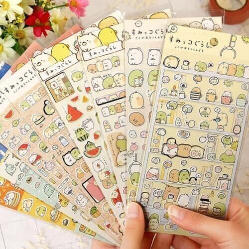Creative Cute stickers Scrapbooking Stickers /Decorative Sticker /DIY Craft Photo Albums kawaii
