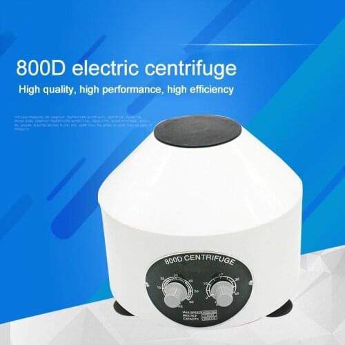 Maxgeek 4000RPM Laboratory Electric Centrifuge Medical Practice Machine Lower-speed Desktop Centrifuge With Timing Function