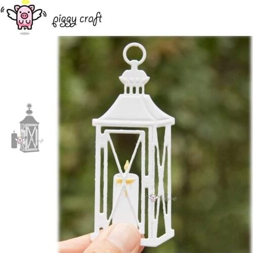 Piggy Craft metal cutting dies cut die mold Candle lantern Scrapbook paper craft knife mould blade punch stencils dies