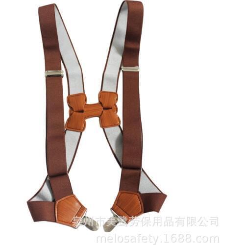 Mens Japan and South Korea trend trousers with cross-type elastic back bandwidth strap