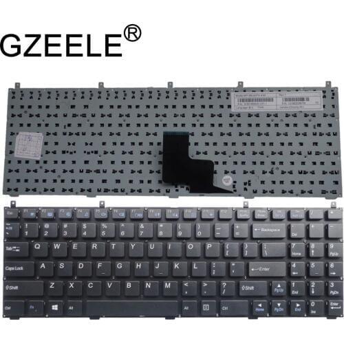 GZEELE NEW for Clevo P151EM1 P151SM1 P151SM1-A P151SM-A Keyboard no Frame US English version
