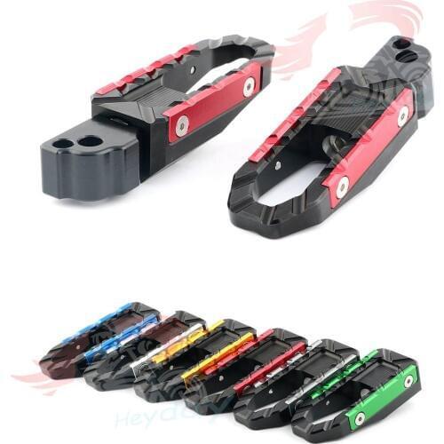 New pattern Motorcycle CNC Foot Pegs Pedals Rest Footpegs For BMW S1000RR S1000R S1000XR HP4