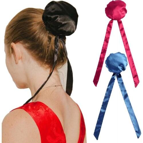 New Elastic Hair Bun Cover For women Fashion Ponytail Bow Scrunchies Hair Rubber Bands Girls Hair Ribbon Hair Accessories