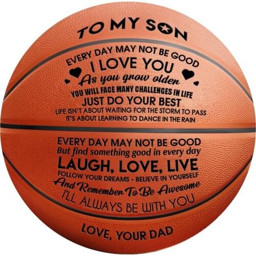 Dad To Son - You Will Never Lose - Basketball With Pump