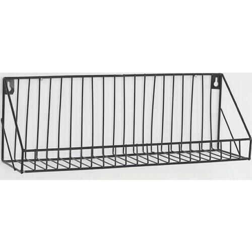 Industrial Metal Shelves Wire Floating Space Saving Wall Mounted Shelf Multi-function Rooms Home Office/Study Storage Rack