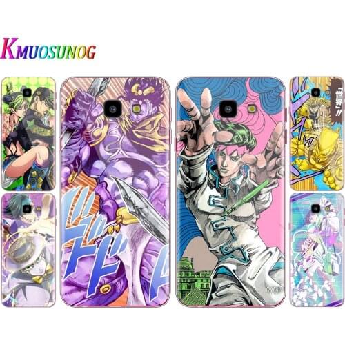 Transparent Cover JoJo Bizarre Adventure For Samsung Galaxy J8 J7 J6 J5 J4 J3 J2 Duo Prime Plus Core 2018 Phone Case