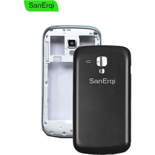 SanErqi Full Housing Bezel Cover Case shell For Samsung Galaxy s7562 Middle Frame+Battery door