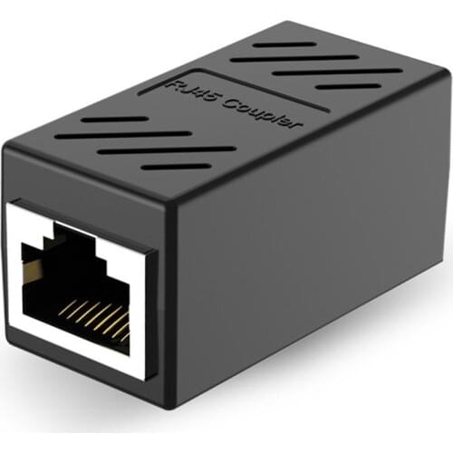 RJ45 Coupler Network Female Connector For Cat7 Cat6 Cat5e Ethernet Cable Extender Adapter Female to Female RJ 45 Converters