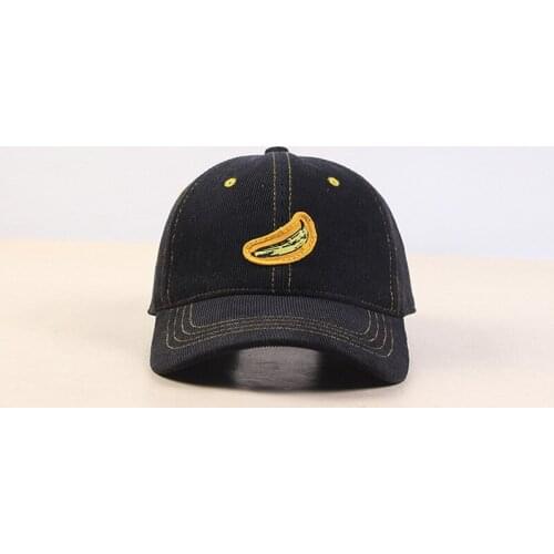 Corduroy Banana Baseball Cap Adjustable Snapback Cap Hat for Men and Women 159