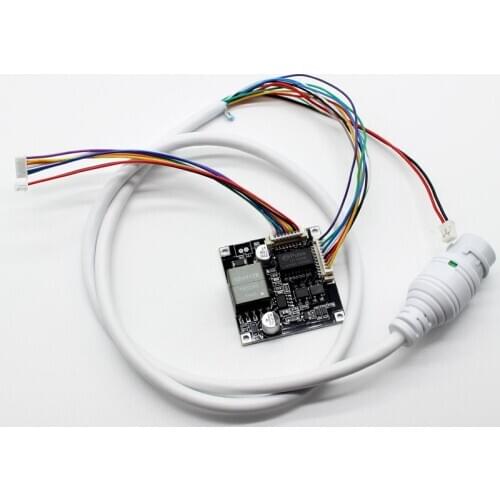 Input 44-57V 38*38mm cctv ip camera POE module PCB board output DC 12V for IPC with POE cable