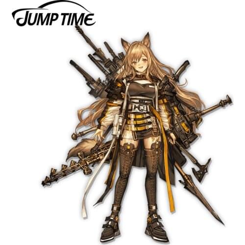 JumpTime 13 x 10.9cm Arknights Ceobe Anime Waifu Sticker Decal Car Stickers VAN ATV Occlusion Scratch Waterproof Vinyl Decal