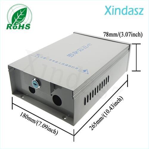 XDM05-21) 265*180*78mm CCTV monitor junction box Security monitoring power waterproof box Security Distribution Box
