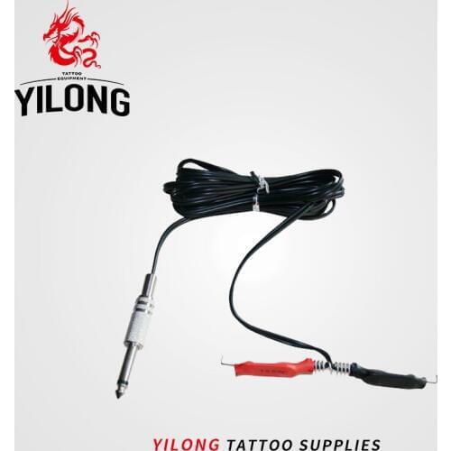 YILONG 1pcs Clip Cord Imported silicone clip Wholesale price for Tattoo Machine Gun Power Supply