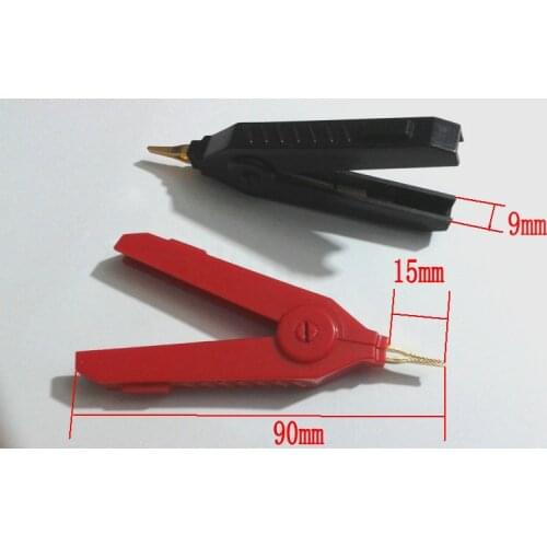 20pcs high quality BATTERY CLIP Alligator Test clip Clamp New