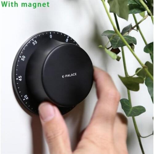 Alarm Clock Stainless Steel Kitchen Timer Chef Cooking Timer Clock With Magnetic Timer Kitchen Gadget Sets Countdown Reminder