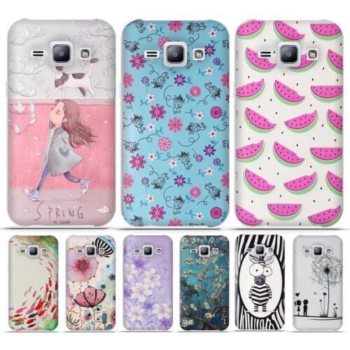 For Samsung Galaxy J1 2016 Case Silicone Soft TPU Back Cover For Funda Samsung Galaxy J1(16) J120 J120F SM-J120F Cover Coque