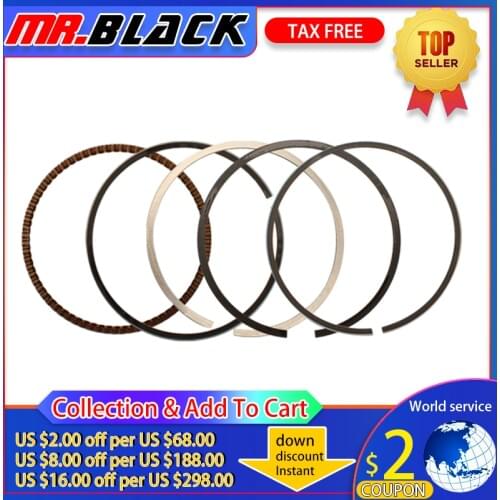 Motorcycle Engine Parts STD Bore Size 55mm Piston Ring For Yamaha XJR400 XJR 400 NEW