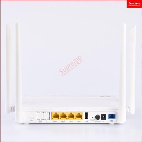 Brand New 5pcs Dual Band Compatible Fiber Optic router Xpon ont onu BT-763XR 4GE+2.4G/5G AC WiFi+1USB 4 Antennas XPON ONU