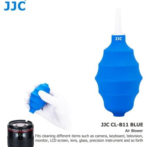 JJC Soft Air Blower Lens Dust Blower Cleaner for Canon Nikon Sony Fuji Camera Sensor Lens Filter Comptuter LCD Screen Keyboard