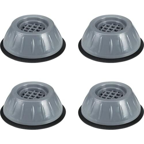Foot Pad For Most Washing Machines Feet Mat 4PCS Moisture-proof Simple And Convenient Smooth Drainage Anti-Vibration Pads
