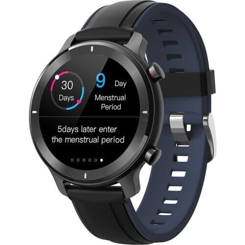 Round Stainless steel smart watch mobile phone watch with heart rate monitoring RYDR4