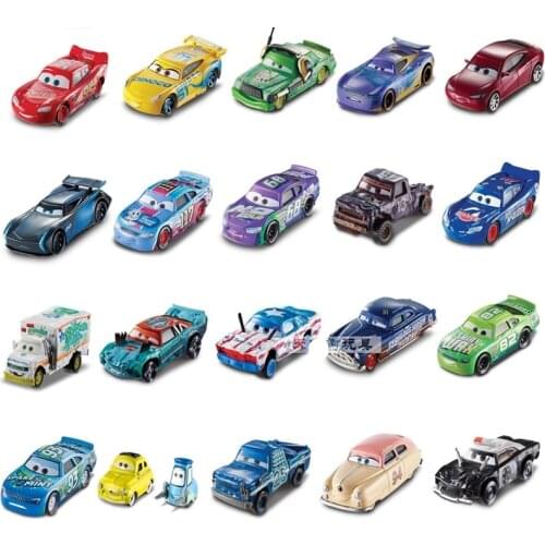 Disney Pixar Cars 3 Diecast Cars 1:64 Rare Lightning Mcqueen Jackson Storm CruzRamirez Toys Xmas Gift For Kids