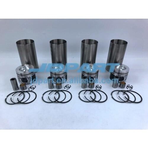 New 4JJ1 Liner Kit Piston + Rings + Liner For Isuzu Engine