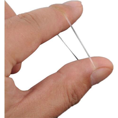 500Pcs Disposable Clear Rubber Band Elastic Hair Ring Bind Tie Ponytail Holder Disposable Transparent Elastic Hairstyle Tool