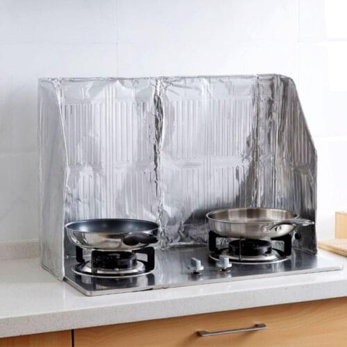 Foldable Oil Baffle Oil Splash Protection Cover Kitchen Gadgets And Accessories Stove Tools Sink Supplies Cooking Tools