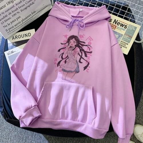 Hoodies For Women 2021 Japanese Anime Mikan Tsumiki Cartoon Hoody Kawaii Clothes Manga Long Sleeve Sweatshirt Pullover Harajuku