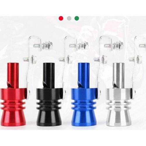 Universal Simulator Whistler Exhaust Fake Turbo Whistle Pipe Sound Muffler Blow Off Car Styling