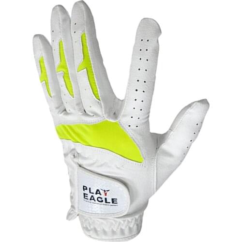 High-performance Women Ladies Golf Single Glove Right / Left Hand Pro Soft Breathable Microfiber PU Sweat Absorbent Glove