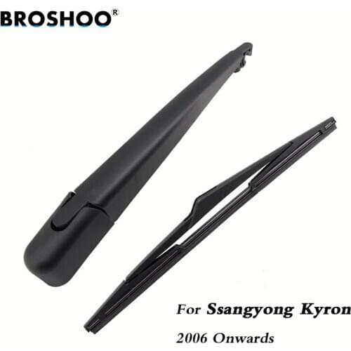 BROSHOO Car Rear Wiper Blades Back Windscreen Wiper Arm For Ssangyong Kyron Hatchback (2006-) 310mm,Windshield Auto Styling