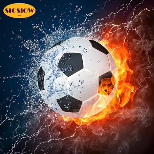 5d Diy Diamond Painting Football Logo Full Square Drill Diamond Mosaic Embroidery Cross Stitch Kit Decor Home Room Gifts For Men