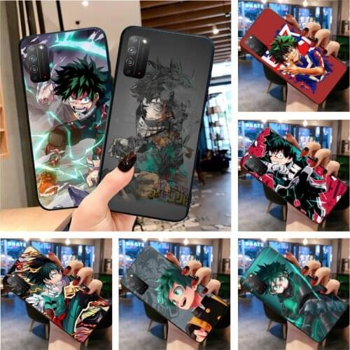 MY Boku no Hero Academia Midoriya Izuku Phone Case for Huawei Honor 30 20 10 9 8 8x 8c v30 Lite view 7A pro