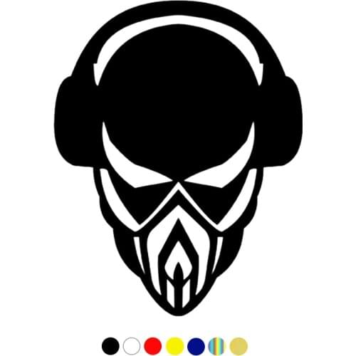 CS-1835# Vinyl Decal Pirate Car Sticker Reflective Waterproof Car Decor for Auto Truck on Bumper Rear Window