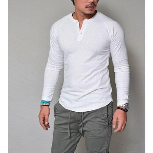 Euadimans Men's Long T-shirts