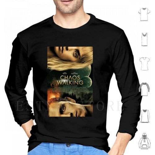 2021 Chaos Walking Hoodies Long Sleeve Science Fiction Adventure Film Man Womens Movie Aesthetic Alternative Sci