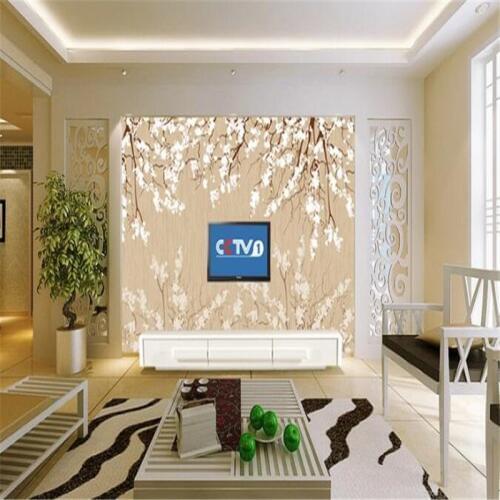 Customized 3D Wallpapers Murals Floral Photo Wallpapers Flowers Landscape Painting Murals for Living Room Home Decor Wall Papers